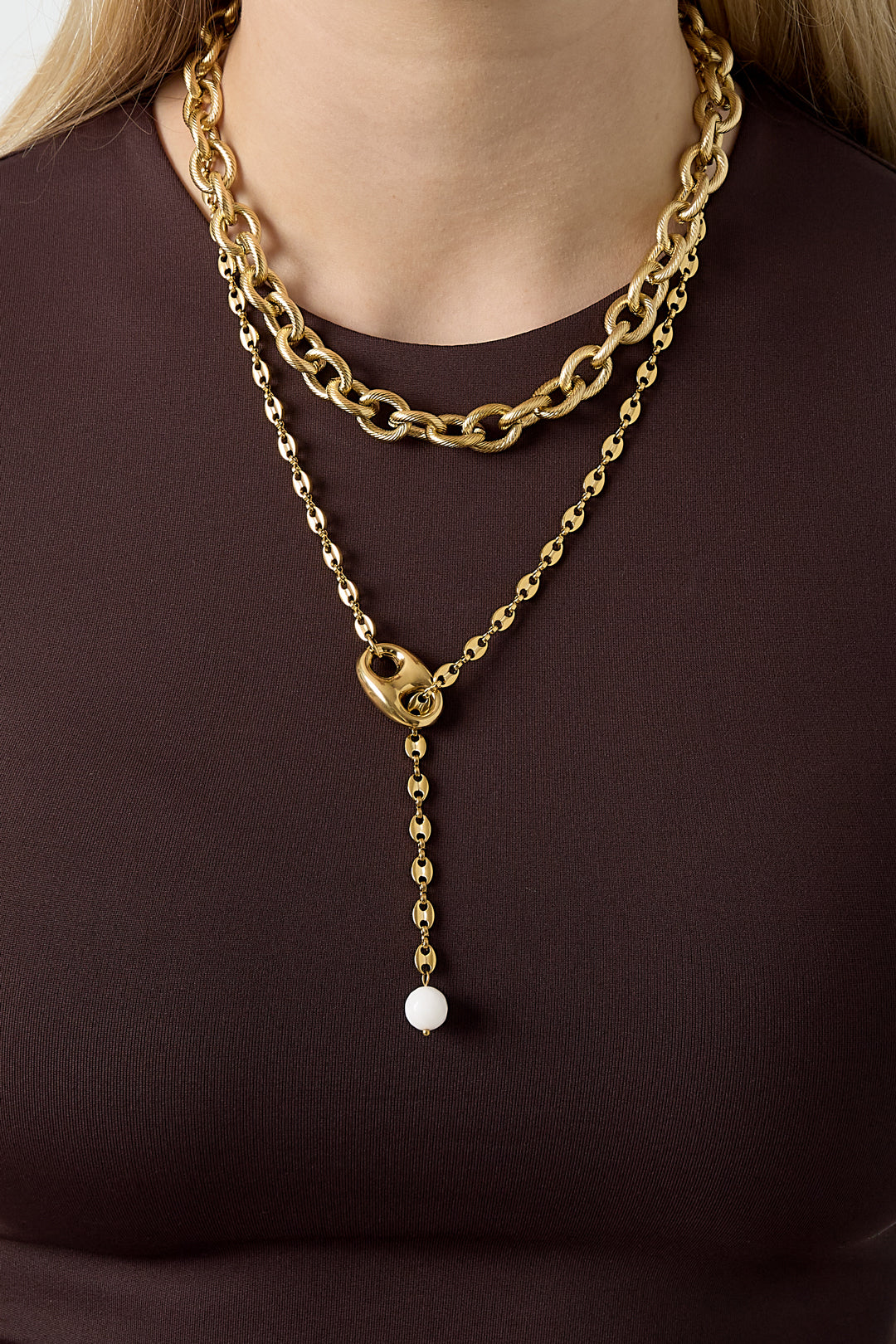Schakelketting goud