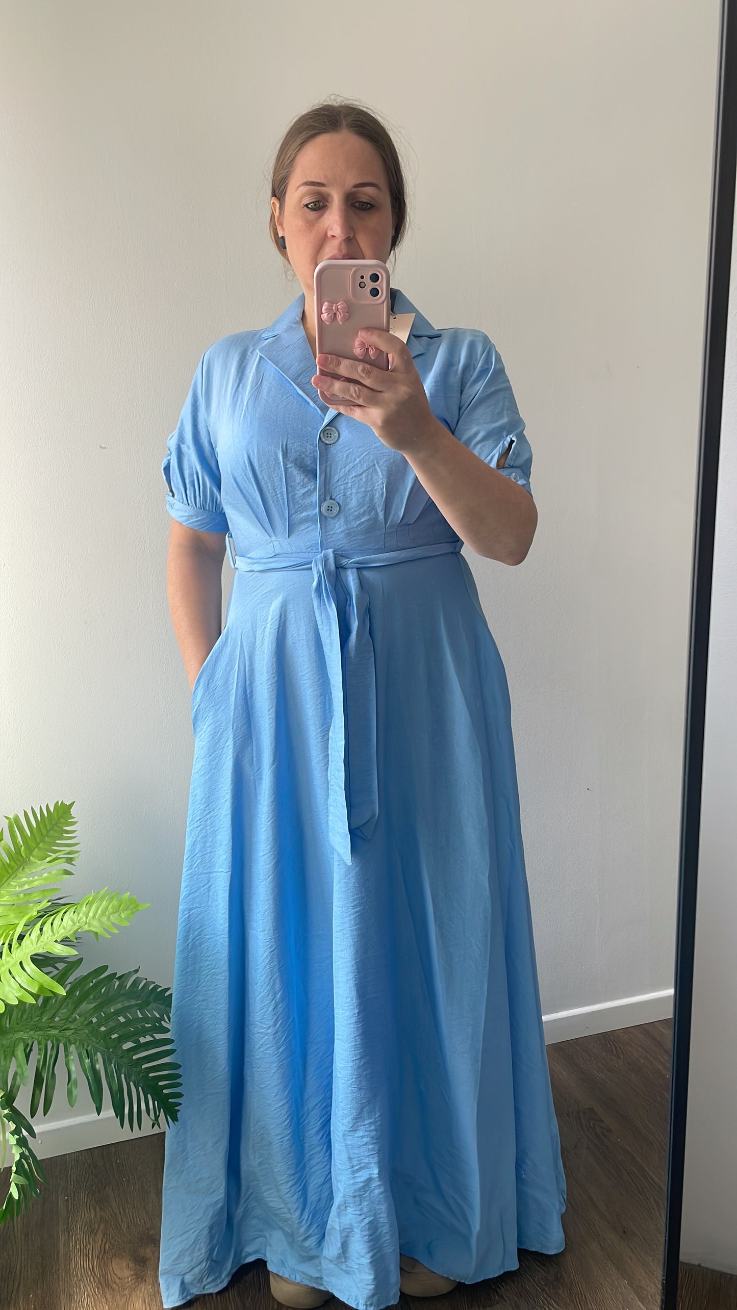 The blue Munah dress