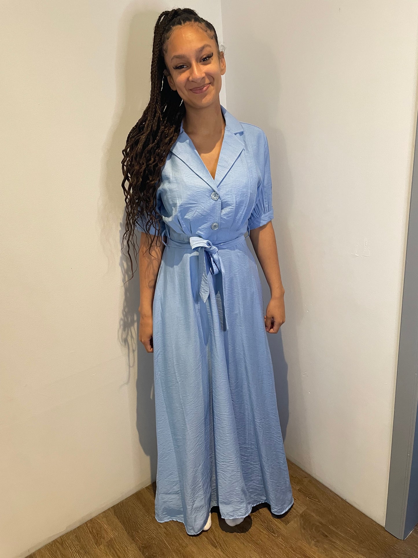 The blue Munah dress